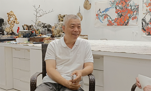 “一画·林涛作品展”在浙江美术馆开幕