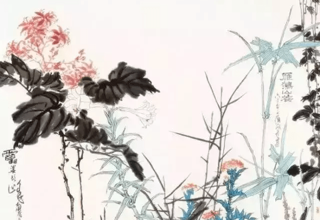 著名画家潘天寿作品欣赏